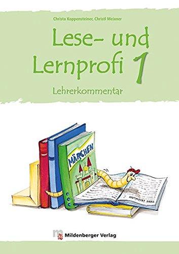 Lese- und Lernprofi 1: Lehrerkommentar mit Lösungen