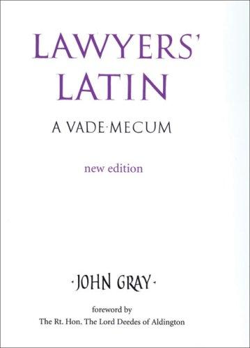 Lawyer's Latin