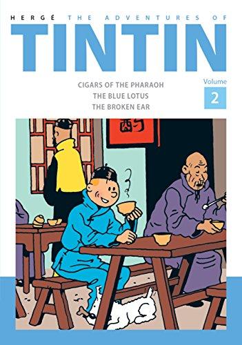 The Adventures of TinTin Vol 2 Compact Edition: Cigars of the Pharaoh, The Blue Lotus, The Broken Ear