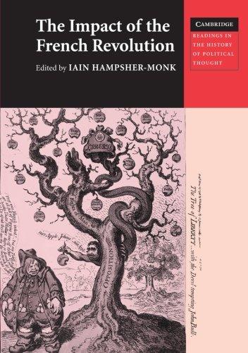 The Impact of the French Revolution: Texts from Britain in the 1790s (Cambridge Readings in the History of Political Thought, Band 2)