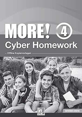 MORE! 4 Cyber Homework Enriched Course - Offline Kopiervorlagen: (Helbling Languages)