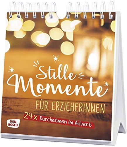 Stille Momente für Erzieher*innen: 24 x Durchatmen im Advent. Adventskalender mit Postkarten zum Ausschneiden.