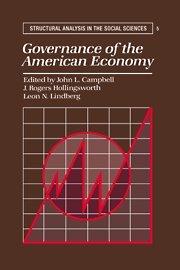 Governance of the American Economy (Structural Analysis in the Social Sciences, Band 5)