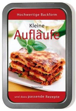 Kleine Aufläufe-Set: Mit Fleisch, Fisch und vegetarisch. Buch und passende Auflaufform