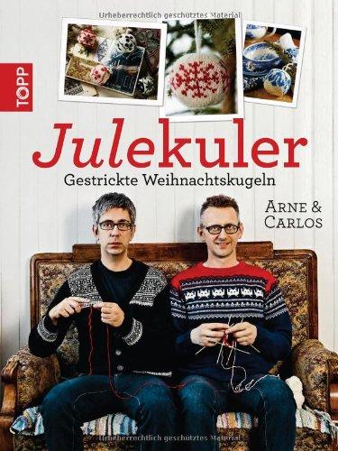 Julekuler: Gestrickte Weihnachtskugeln