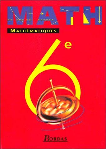 Mathématiques 6e : livre de l'élève