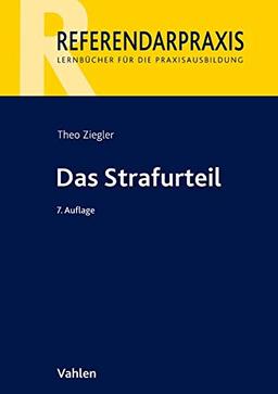 Das Strafurteil (Referendarpraxis)