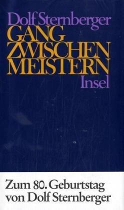 Schriften: VIII: Gang zwischen Meistern: BD 8