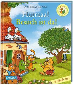 Nulli & Priesemut: Hurraaa! Besuch ist da! - 4 Bände in 1: Sammelband VI mit Nulli und Priesemut