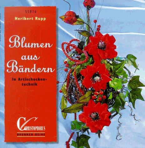 Brunnen-Reihe, Blumen aus Bändern in Artischockentechnik