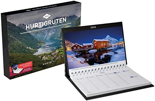 Hurtigruten Tischkalender 2023 (KUNTH Tischkalender mit Wochenplaner)