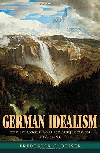 German Idealism: The Struggle Against Subjectivism, 1781-1801