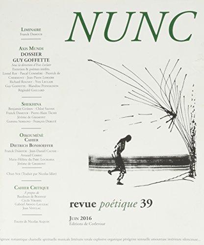 Nunc, n° 39. Guy Goffette