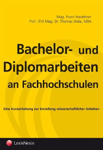 Bachelor- und Diplomarbeiten an Fachhochschulen