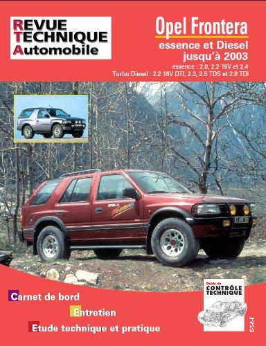 Tap N  369 Opel Frontera Essence/Diesel Jusqu'a 2003