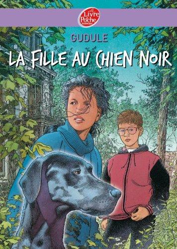 La fille au chien noir