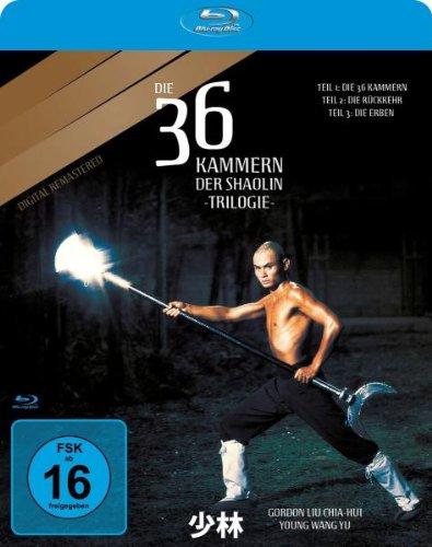 Die 36 Kammern der Shaolin-Trilogie [Blu-ray]