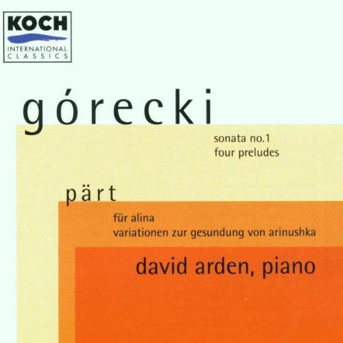 Arden spielt Pärt, Gorecki und Ustvolskaya