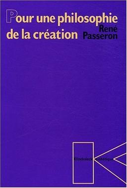 Pour une philosophie de la création