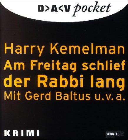 Am Freitag schlief der Rabbi lang, 1 Audio-CD