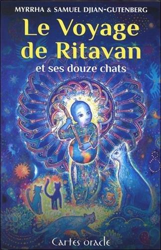 Le voyage de Ritavan et ses douze chats : cartes oracle