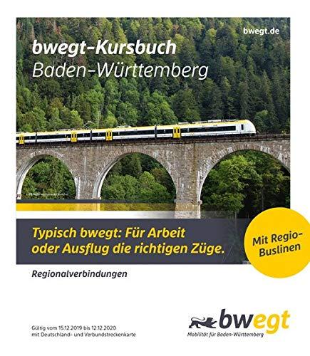 Kursbuch Baden-Württemberg 2020: Regionalverbindungen und Regio-Buslinien