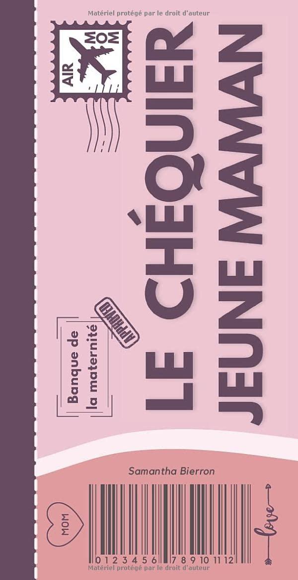 Le chéquier jeune maman: 20 bons réalistes | Idée cadeau de naissance | Cadeau pour maman apres accouchement ou femme enceinte | Livre de coupons pour ... future mère ou pour offrir avec boite à maman