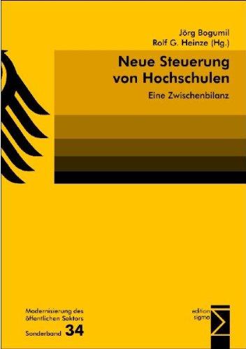 Neue Steuerung von Hochschulen: Eine Zwischenbilanz