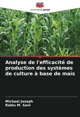 Analyse de l'efficacité de production des systèmes de culture à base de maïs