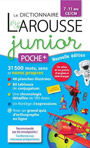 Le dictionnaire Larousse junior poche +, 7-11 ans, CE-CM