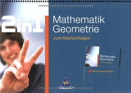 2 in 1 zum Nachschlagen: Mathematik Geometrie: 22291