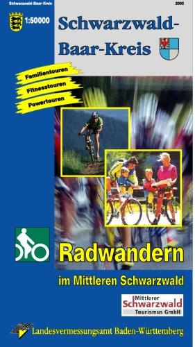 Schwarzwald-Baar-Kreis 1 50 000. Radwanderkarte