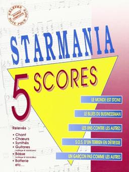 Berger Michel/Plamondon Luc Starmania 5 Scores Book