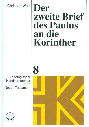 Theologischer Handkommentar zum Neuen Testament, Bd.8, Der zweite Brief des Paulus an die Korinther: BD VIII