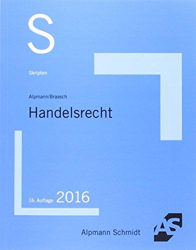 Skript Handelsrecht: 2016