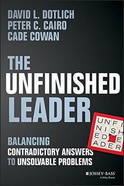 The Unfinished Leader: Balancing Contradictory Answers to Unsolvable Problems