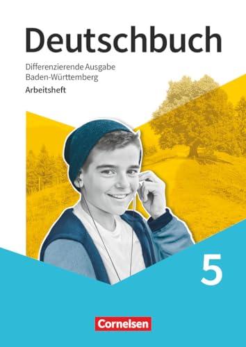 Deutschbuch - Sprach- und Lesebuch - Differenzierende Ausgabe Baden-Württemberg 2024 - 5. Schuljahr: Arbeitsheft mit Lösungen