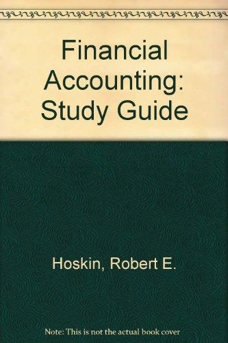 Study Guide (Financial Accounting)