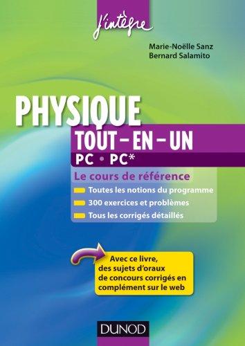 Physique tout-en-un PC, PC* : le cours de référence