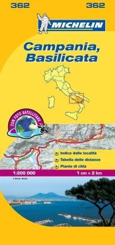 Michelin: Campania, Basilicata (Mapas Local Michelin)