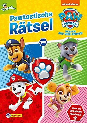 PAW Patrol: PAWtastische Rätsel: Kunterbunte Labyrinthe, Fehlersuchbilder und Malaufgaben rund um die Fellfreunde (ab 3 Jahren)