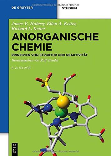 Anorganische Chemie: Prinzipien von Struktur und Reaktivität (De Gruyter Studium)