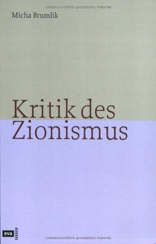 Kritik des Zionismus