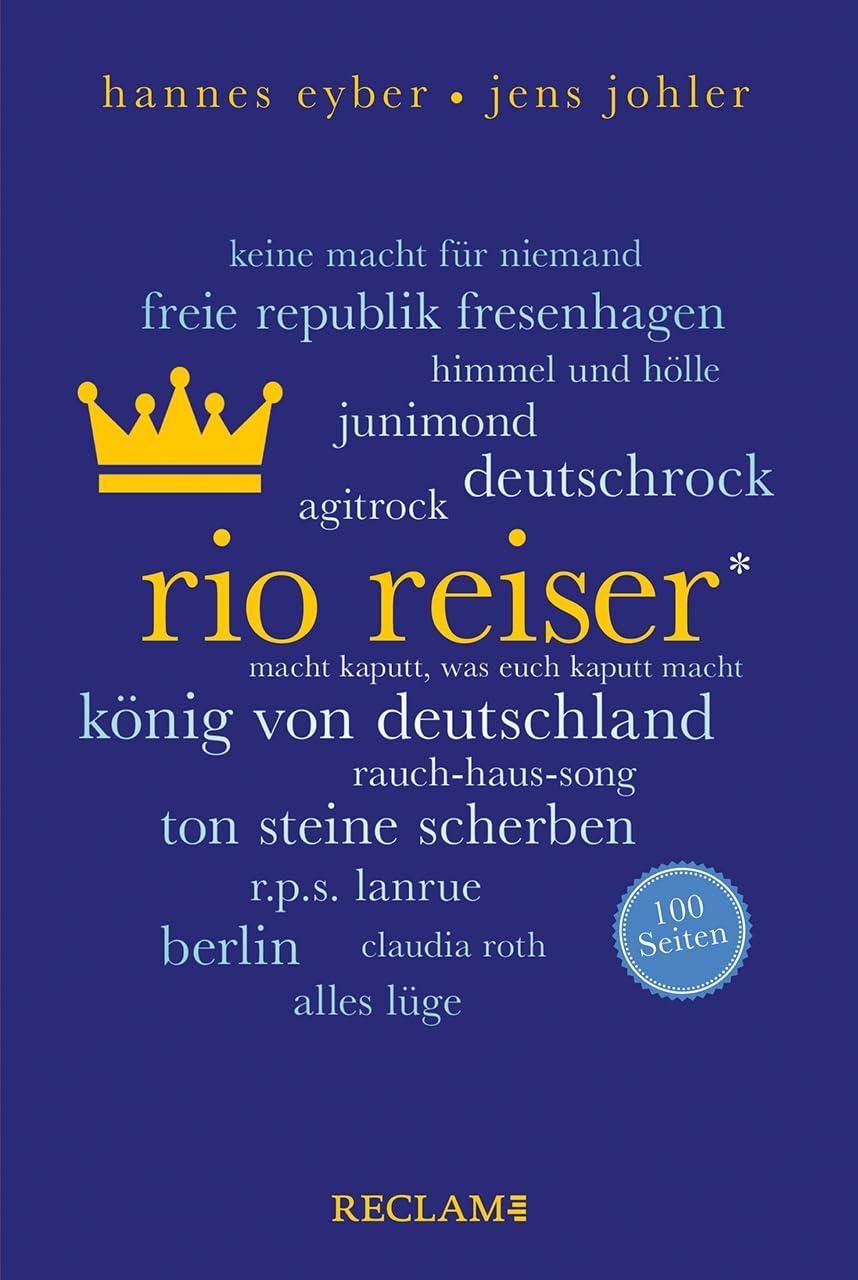 Rio Reiser. 100 Seiten (Reclam 100 Seiten)