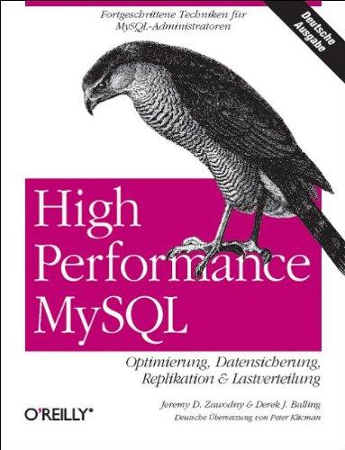 High Performance MySQL. Optimierung, Datensicherung, Replikation & Lastverteilung