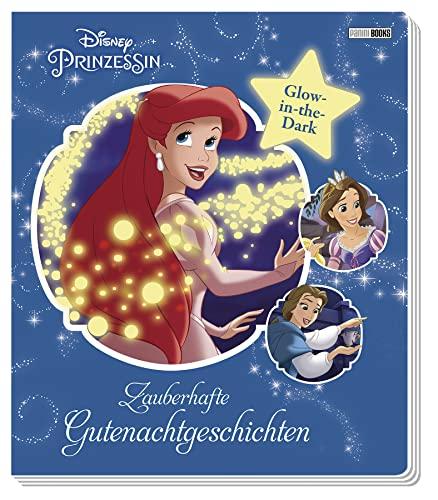 Disney Prinzessin: Zauberhafte Gutenachtgeschichten: Pappbilderbuch mit Glow-in-the-Dark-Effekten auf jeder Seite