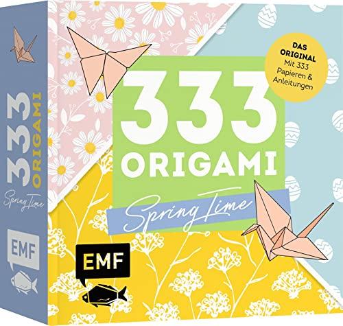 333 Origami – Spring Time: Das Original – Mit Anleitungen und 333 feinen Papieren – Hochwertiges Origami-Papier mit wunderschönen Motiven für Frühling und Ostern