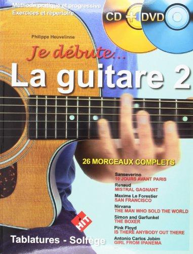 Je Débute la Guitare Vol 2 (+ 1 CD +1 DVD)