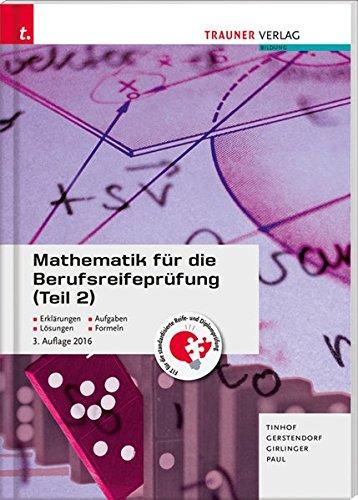 Mathematik für die Berufsreifeprüfung (Teil 2)