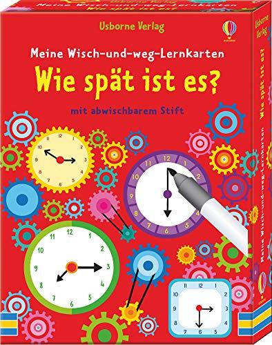 dtv Meine Wisch-und-Weg-Lernkarten: Wie spät ist es?